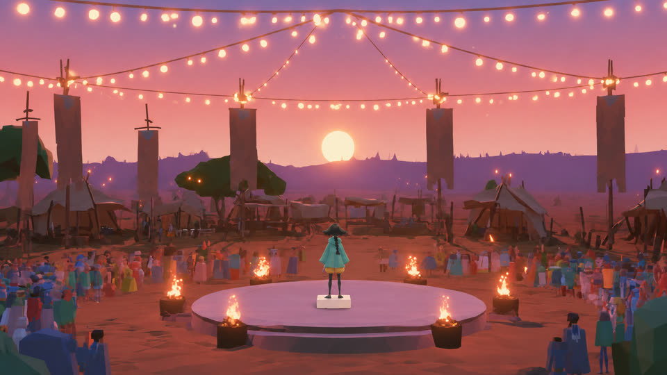 Firestep Party, a body-controlled game on Kiwii Move