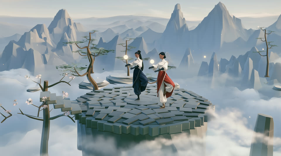 Slow Chi, a body-controlled game on Kiwii Move